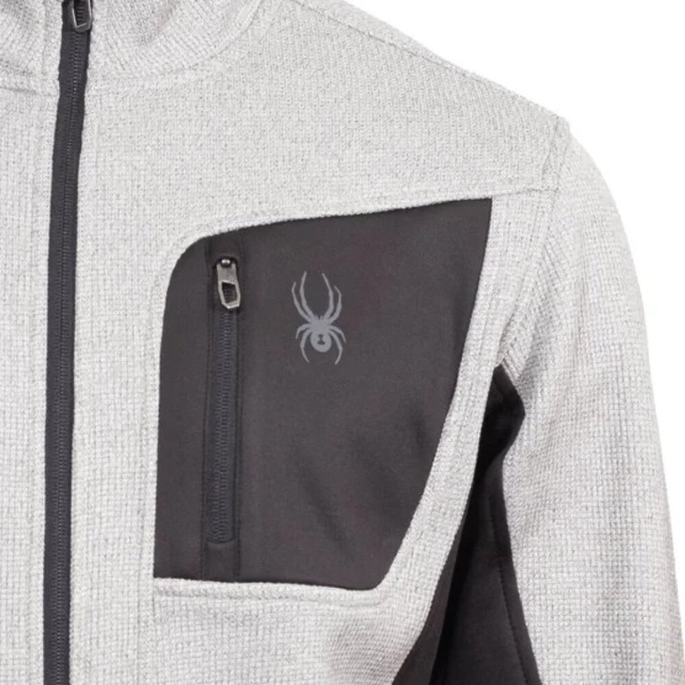 Spyder Men's Full Zip Jacket NEW - Picture 4 of 4